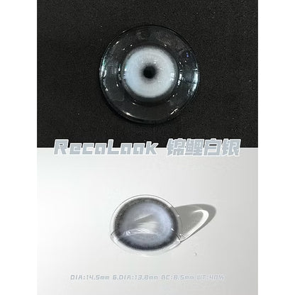 RECOLOOK Koi Silver Gray - 1 Day Use Lens Cosplay Vibrant Contact Lens