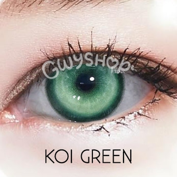 RECOLOOK Koi Green - 1 Day Use Lens Cosplay Vibrant Contact Lens