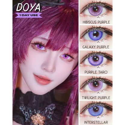 DOYA Violet Purple - 1 Day Use Lens Cosplay Vibrant Contact Lens