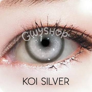 RECOLOOK Koi Silver Gray - 1 Day Use Lens Cosplay Vibrant Contact Lens