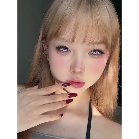RECOLOOK Koi Violet Purple - 1 Day Use Lens Cosplay Vibrant Contact Lens