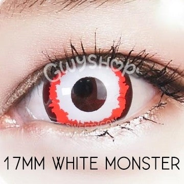 17mm WHITE MONSTER Mini Sclera
