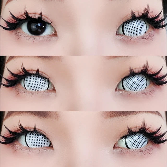 17mm WHITE MESH RIM Mini Sclera