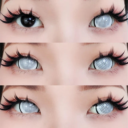 17mm WHITE MESH RIM Mini Sclera