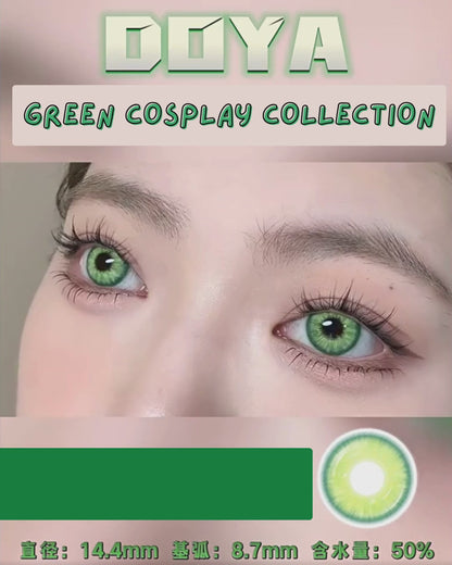 DOYA Green Gray Silver - 1 Day Use Lens Cosplay Vibrant Contact Lens