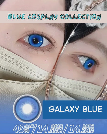 DOYA Bue Aqua Cyan - 1 Day Use Lens Cosplay Vibrant Contact Lens